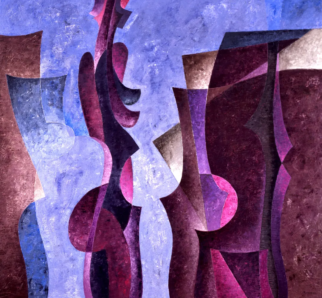 Óleo sobre tela de Byron Gálvez, BG-005