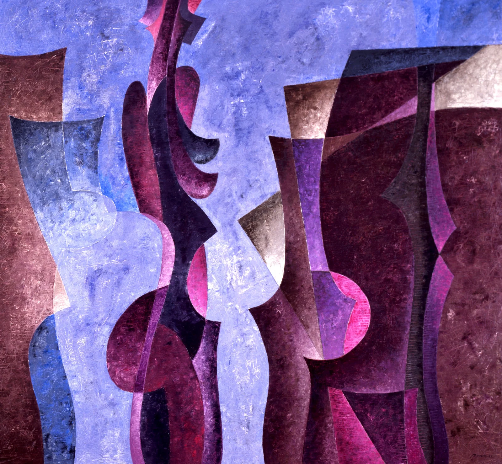 Óleo sobre tela de Byron Gálvez, BG-005