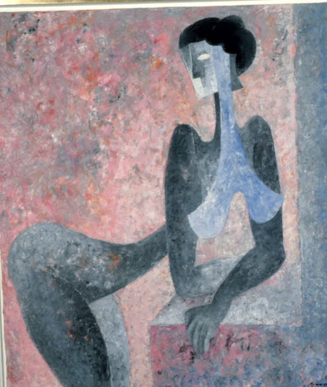 Óleo sobre tela de Byron Gálvez, BG-009