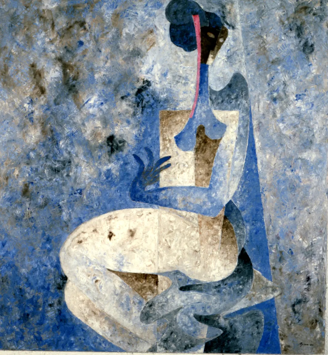 Óleo sobre tela de Byron Gálvez, BG-010