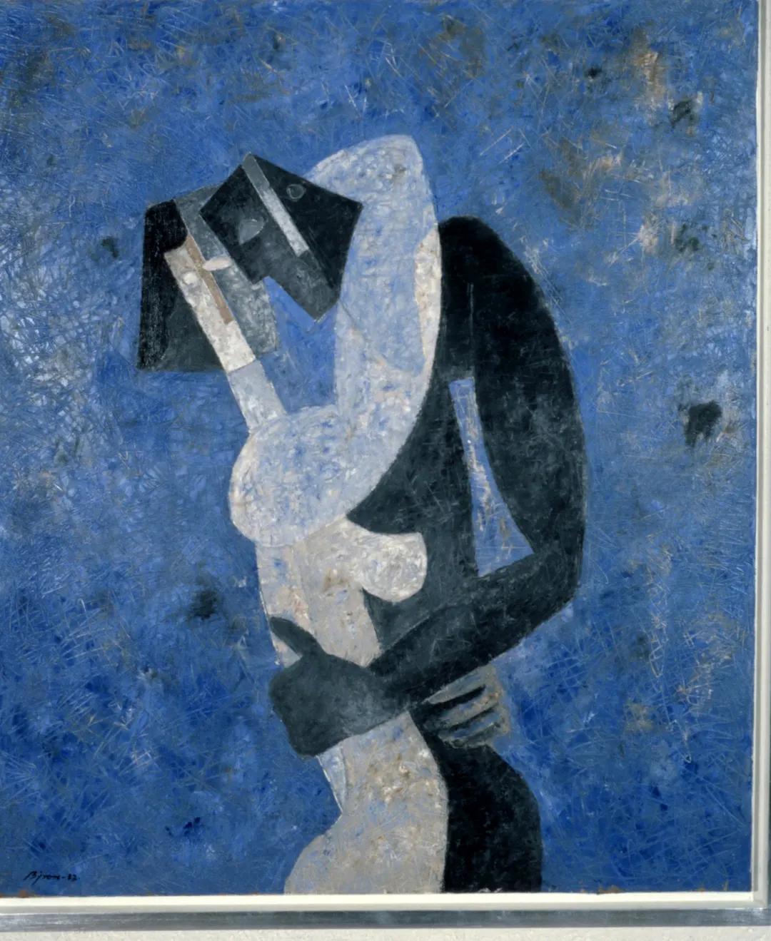 Óleo sobre tela de Byron Gálvez, BG-032