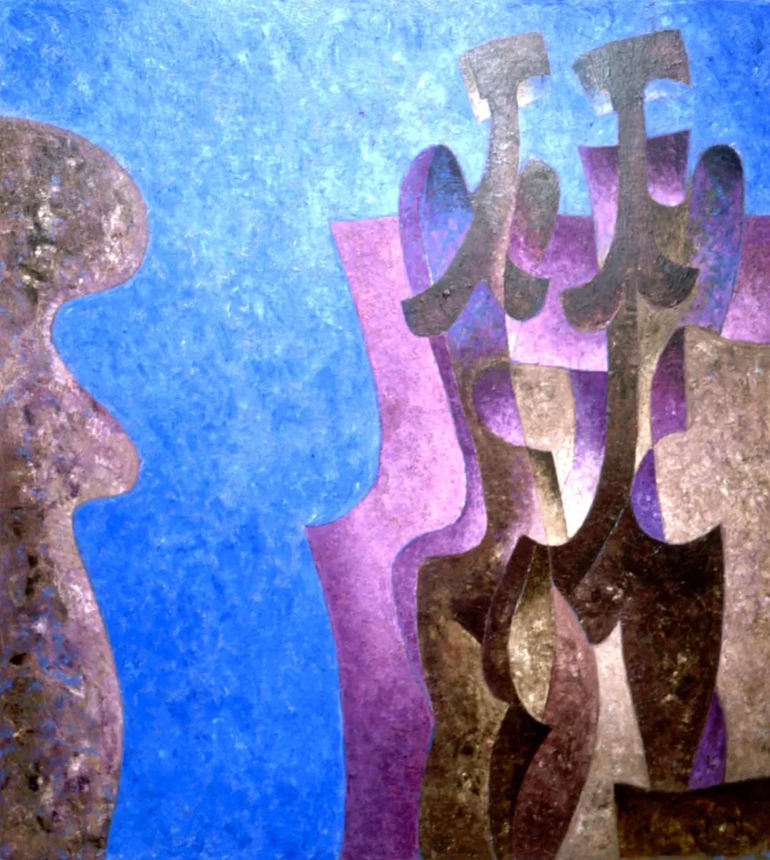 Óleo sobre tela de Byron Gálvez, BG-034