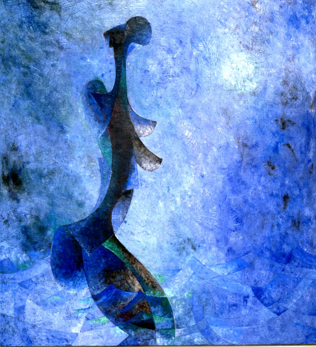 Óleo sobre tela de Byron Gálvez, BG-040