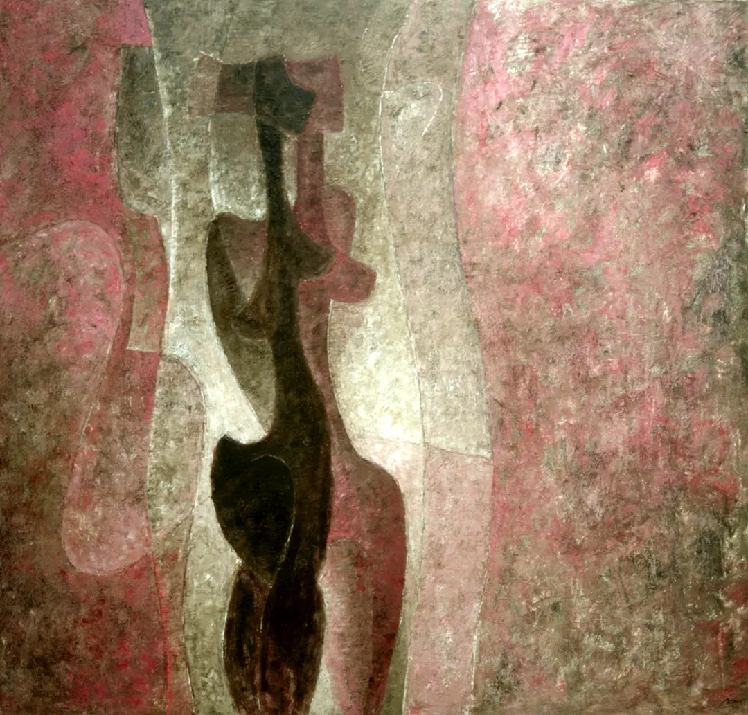 Óleo sobre tela de Byron Gálvez, BG-041