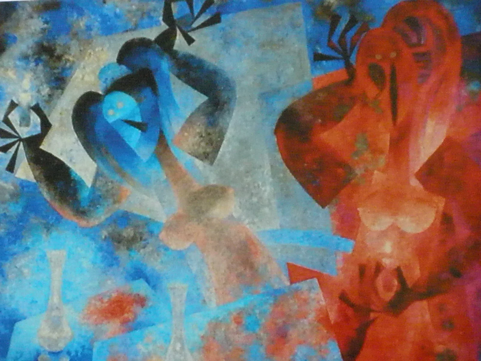 Óleo sobre tela de Byron Gálvez, BG-062
