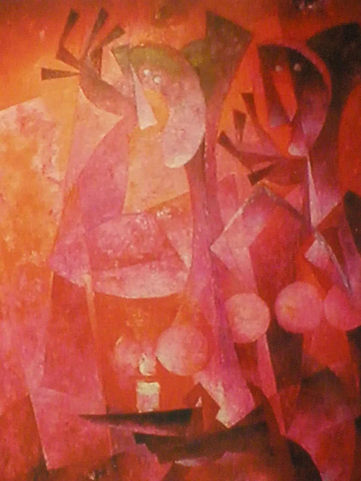 Óleo sobre tela de Byron Gálvez, BG-063