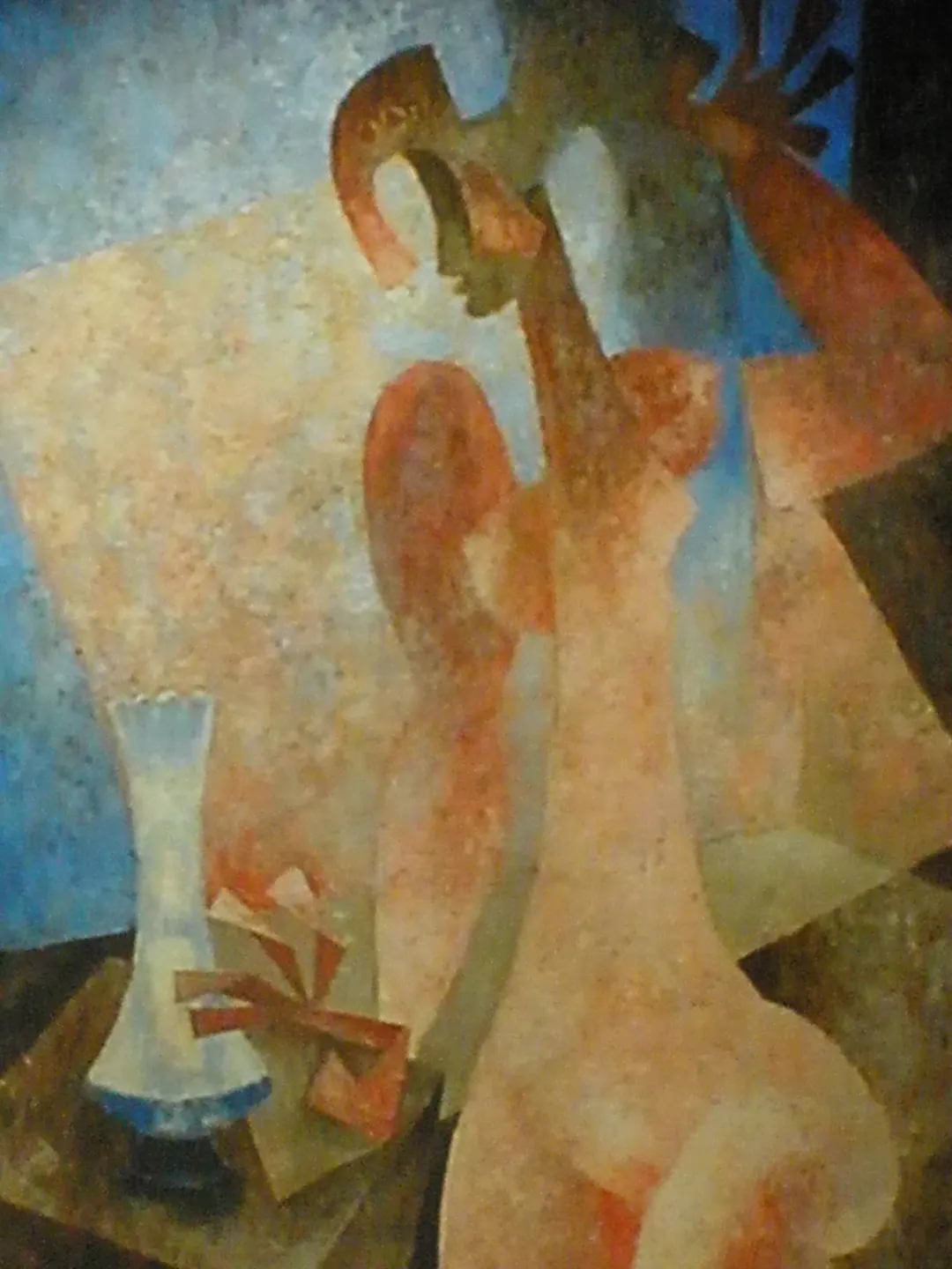 Óleo sobre tela de Byron Gálvez, BG-064