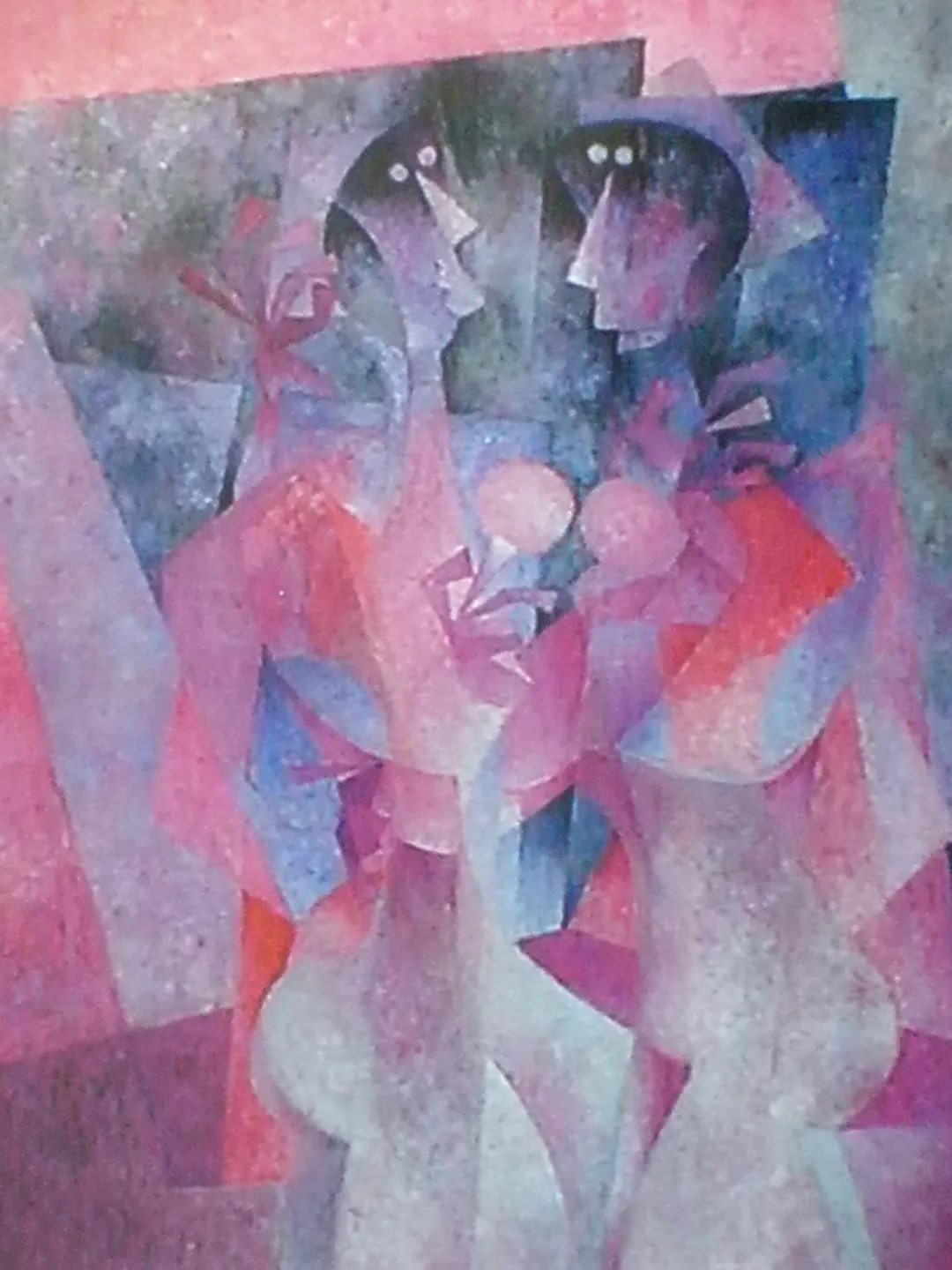 Óleo sobre tela de Byron Gálvez, BG-069