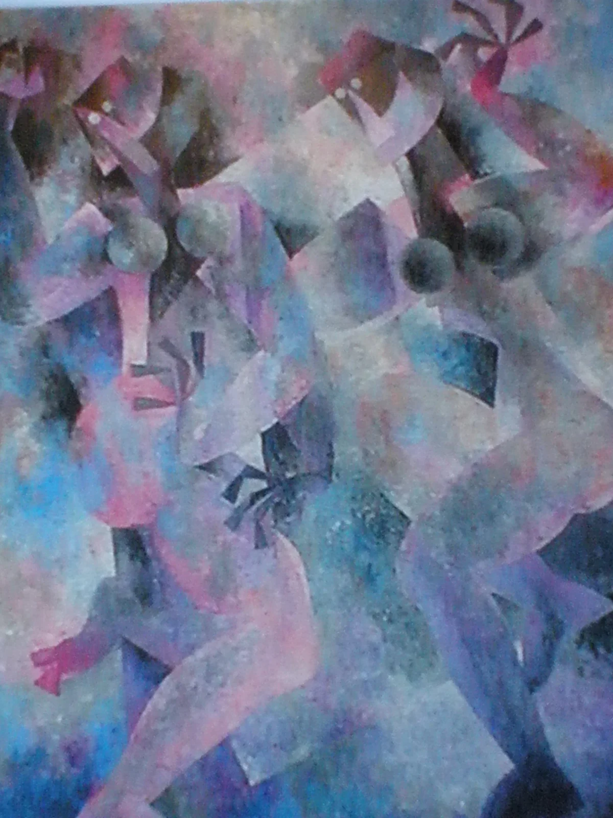 Oil on canvas by Byron Gálvez, BG-074