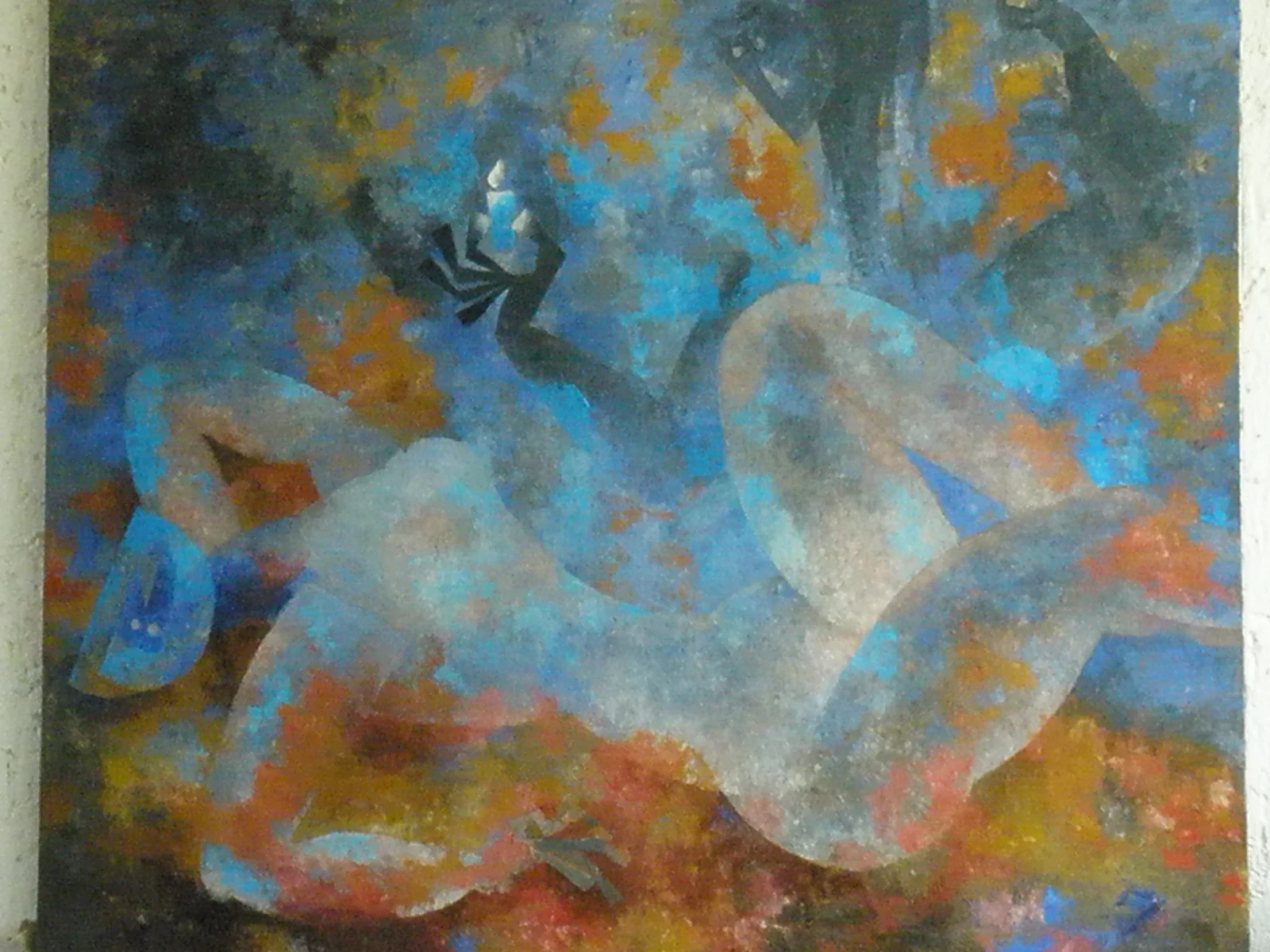 Oil on canvas by Byron Gálvez, BG-077