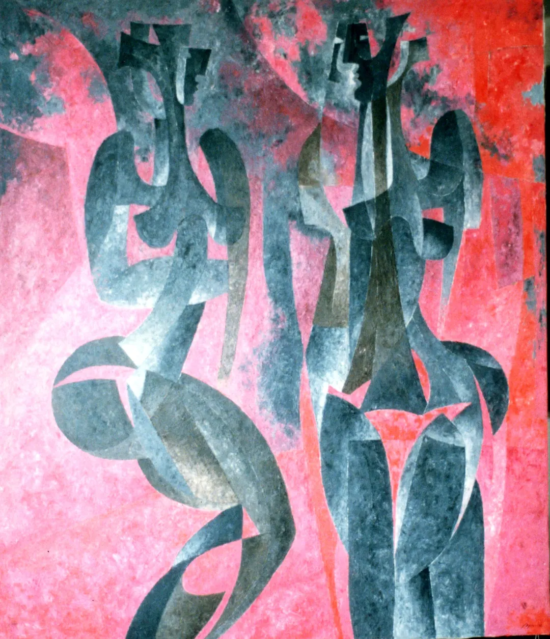 Óleo sobre tela de Byron Gálvez, BG-088