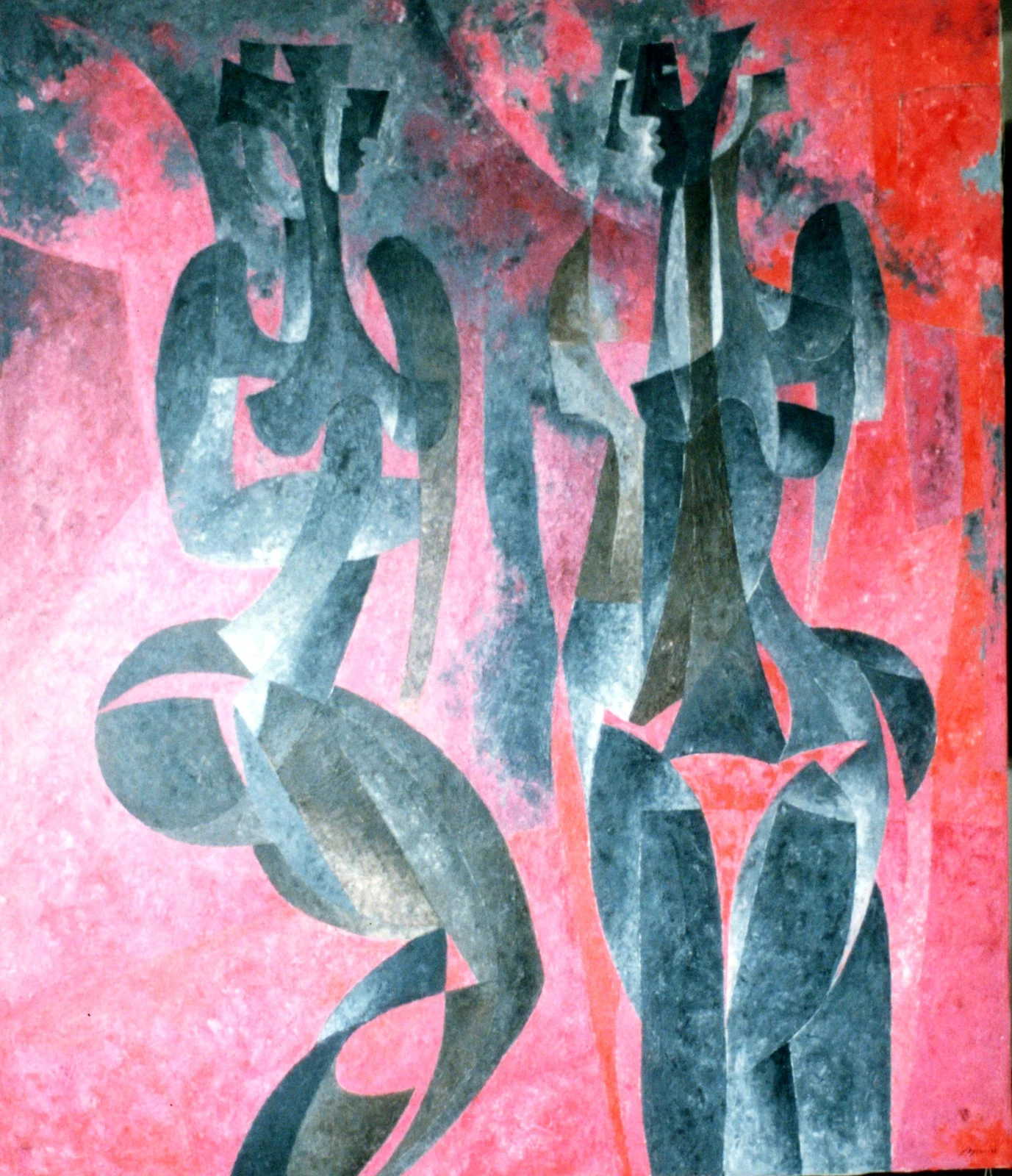 Óleo sobre tela de Byron Gálvez, BG-088