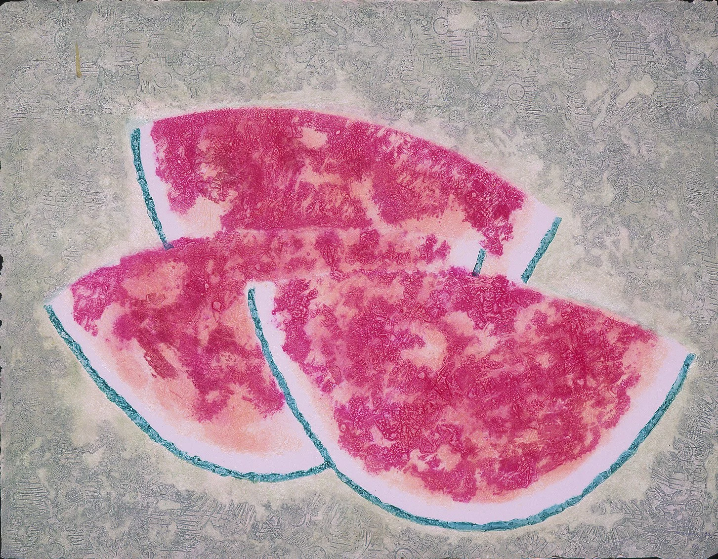 Acrilografía de Byron Gálvez, BG-096