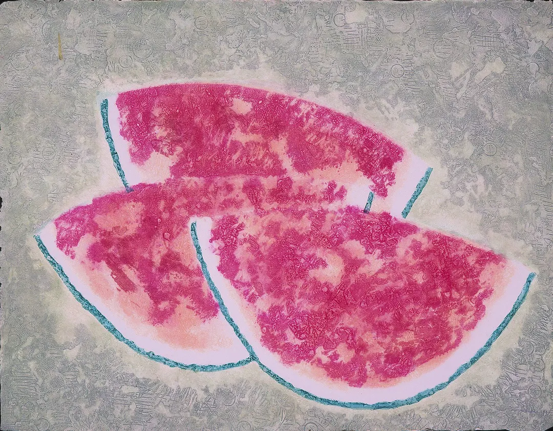 Acrilografía de Byron Gálvez, BG-096
