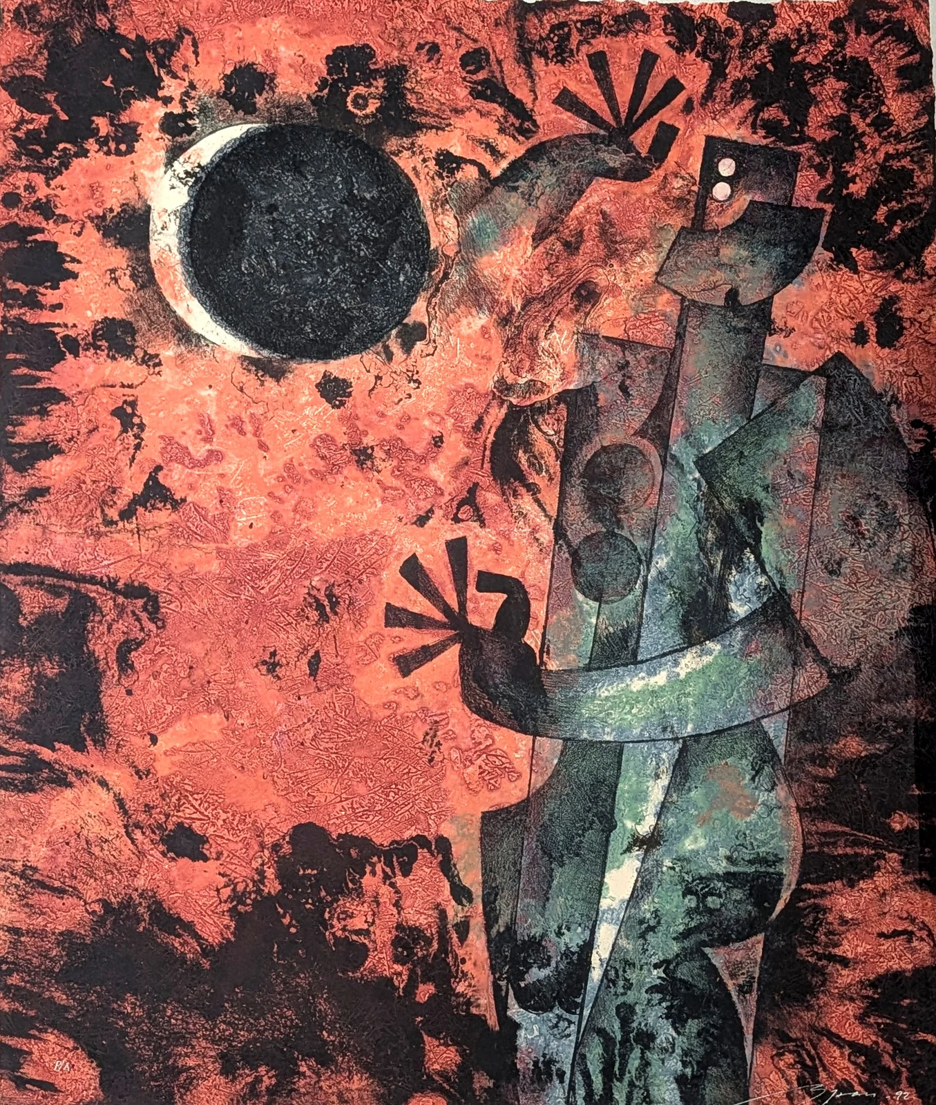 Acrylography by Byron Gálvez, BG-121