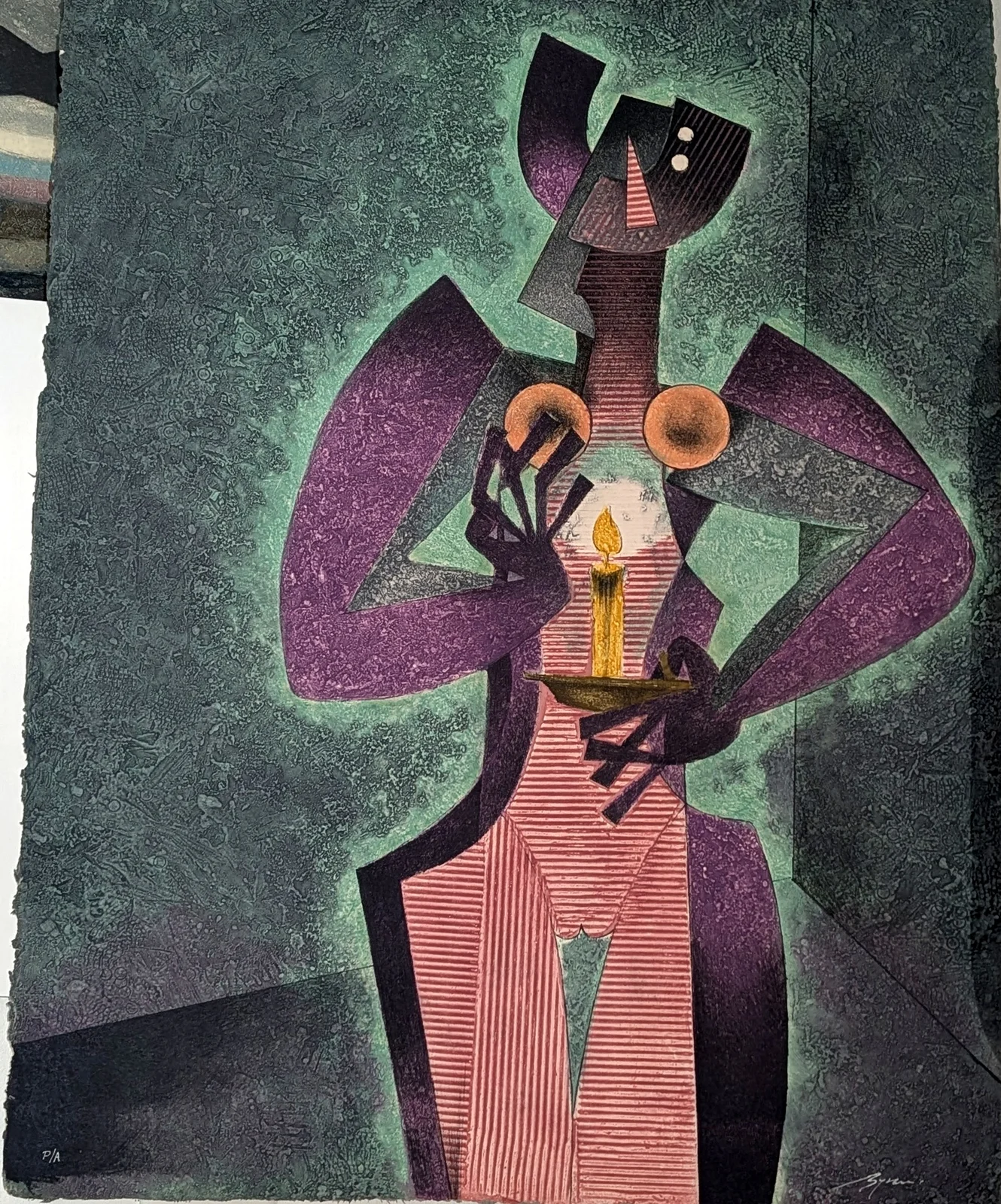 Acrylography by Byron Gálvez, BG-122