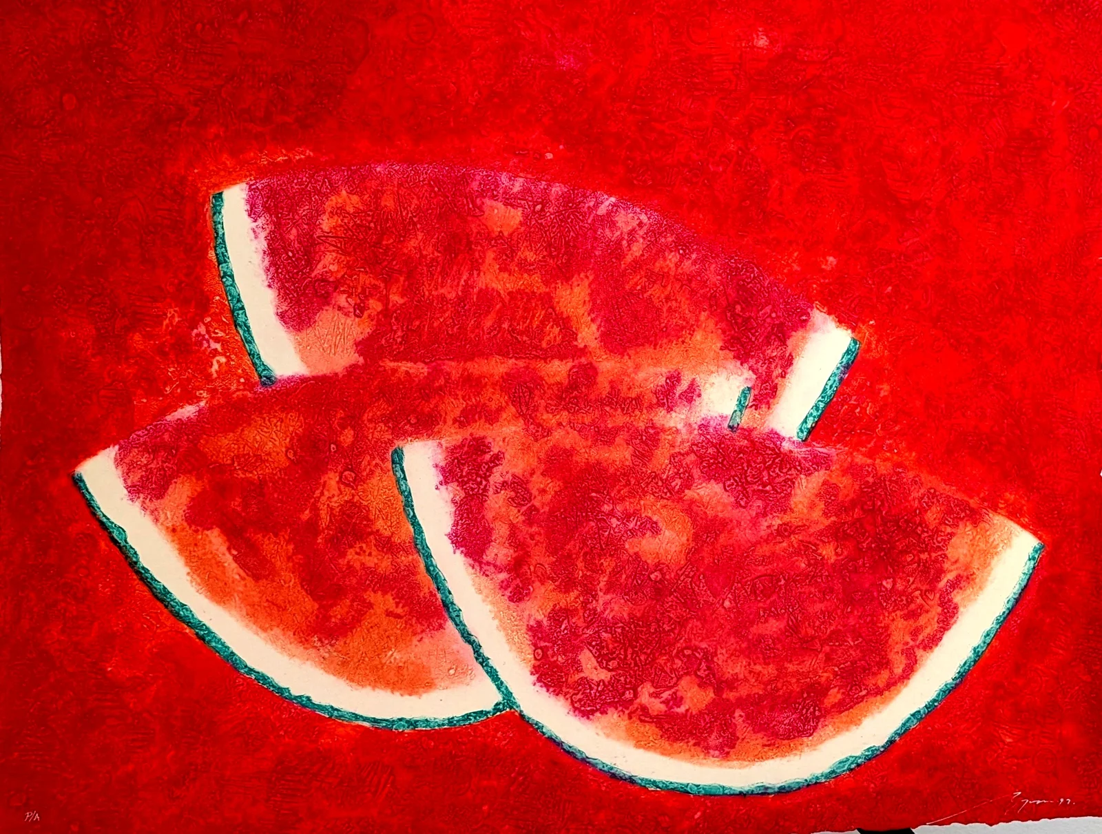 Acrylography by Byron Gálvez, BG-130