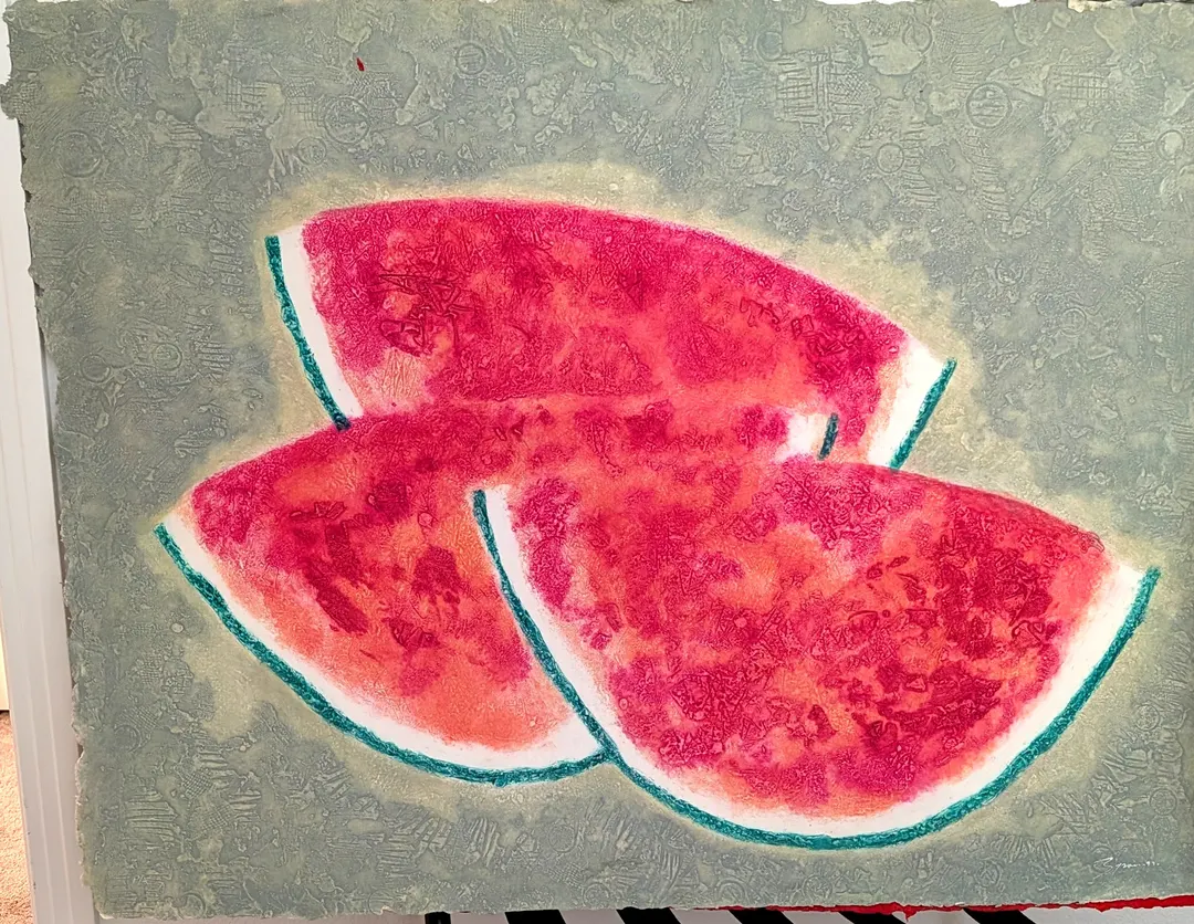 Acrilografía de Byron Gálvez, BG-131