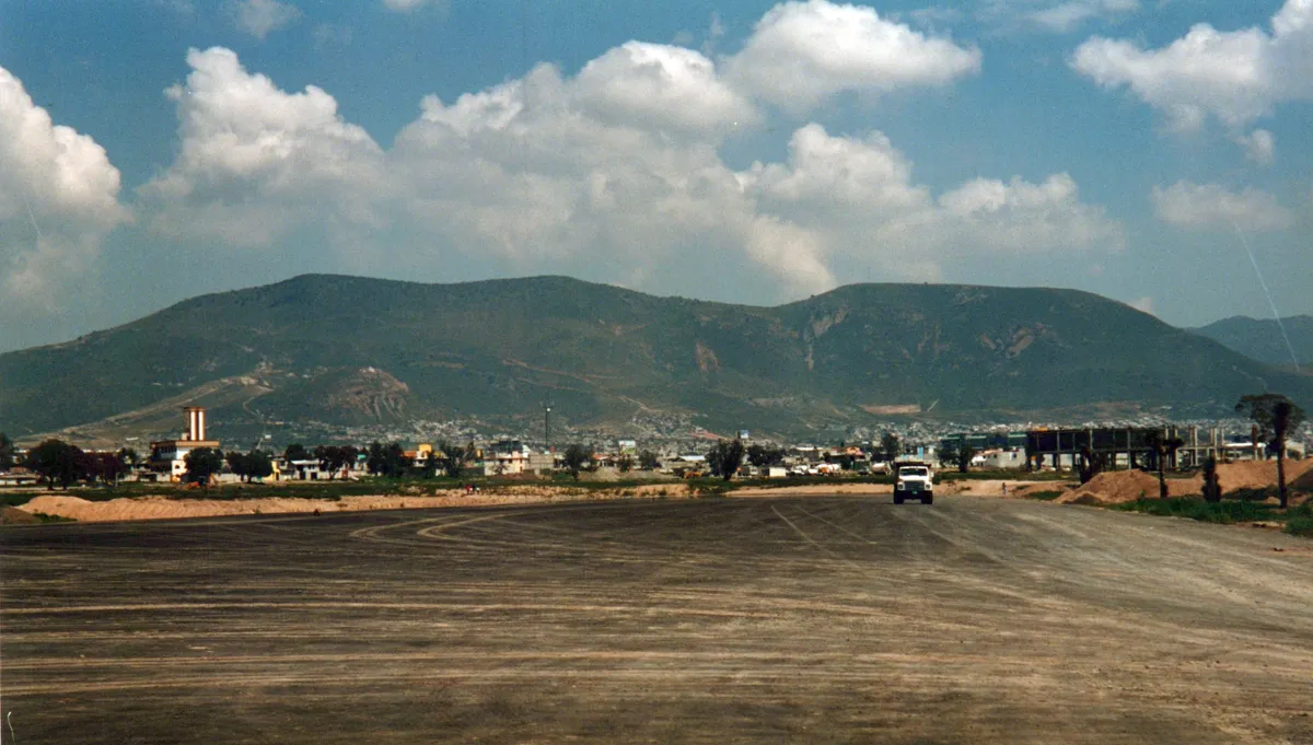 El terreno, antes